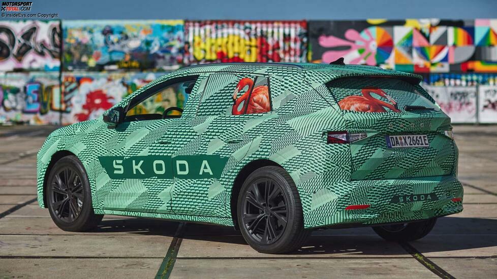 Skoda Elroq (2024) Covered Drive