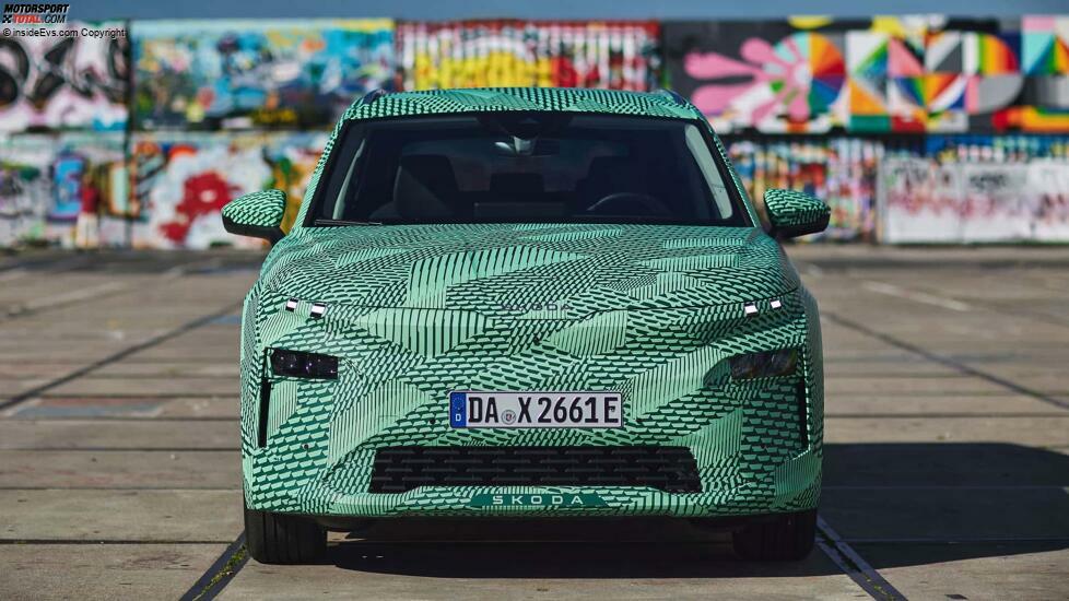Skoda Elroq (2024) Covered Drive