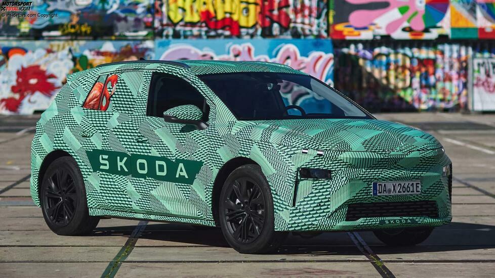 Skoda Elroq (2024) Covered Drive