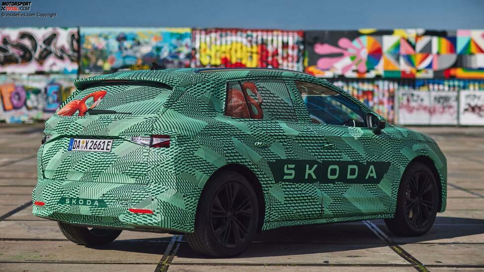 Skoda Elroq (2024) Covered Drive