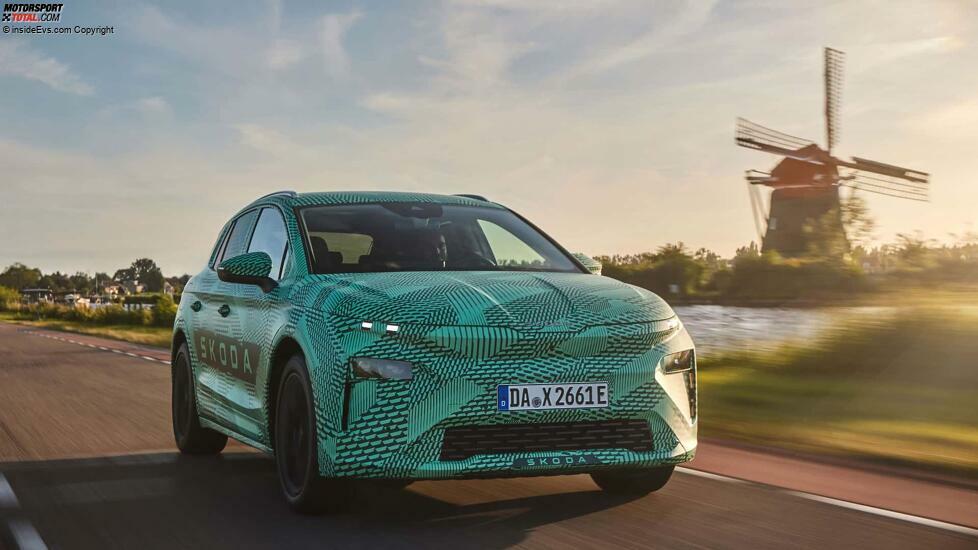 Skoda Elroq (2024) Covered Drive