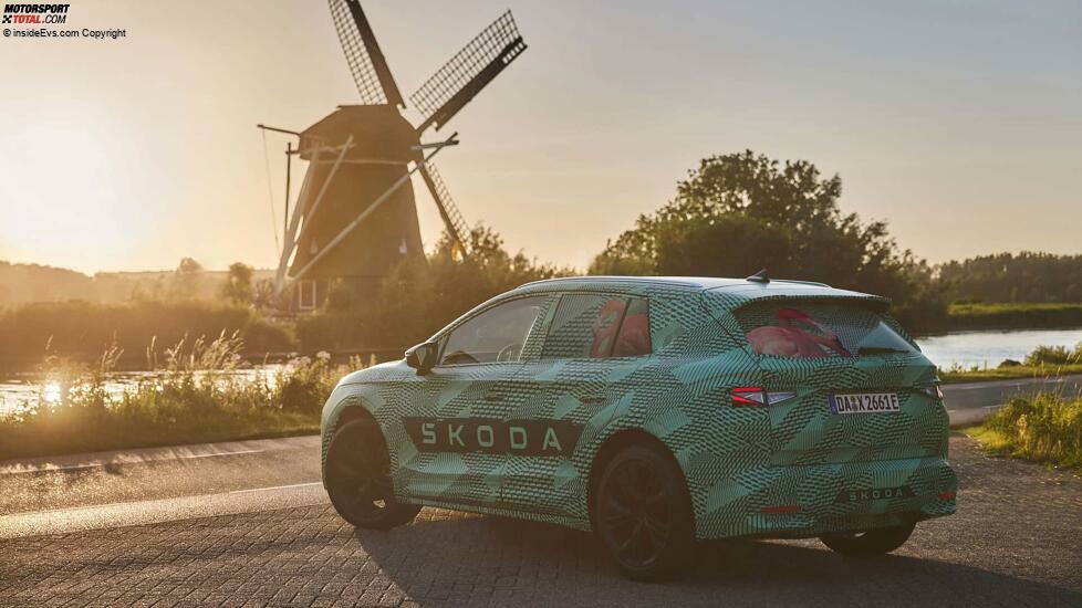 Skoda Elroq (2024) Covered Drive