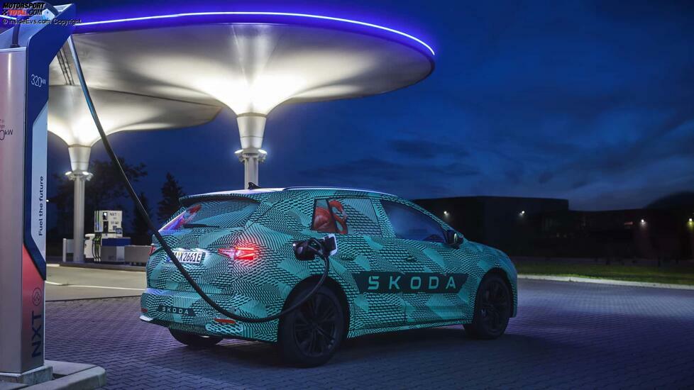 Skoda Elroq (2024) Covered Drive