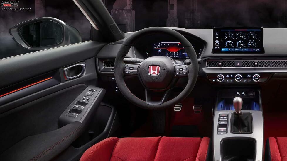 Honda Civic Type R, gli interni