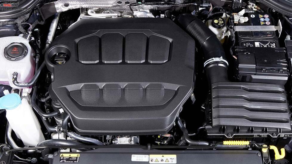 Volkswagen Golf R, il dettaglio del motore