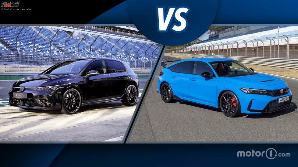 Volkswagen Golf R vs Honda Civic Type R