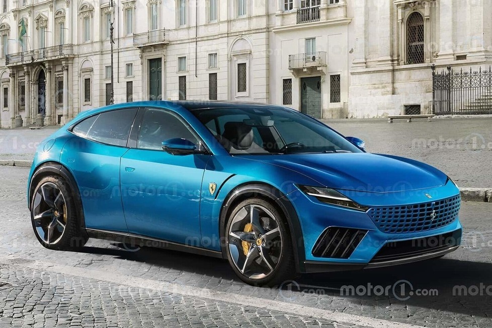 Ausgehend von aktuellen Erlkönigfotos stellen wir uns die Form des ersten elektrischen Ferrari vor
