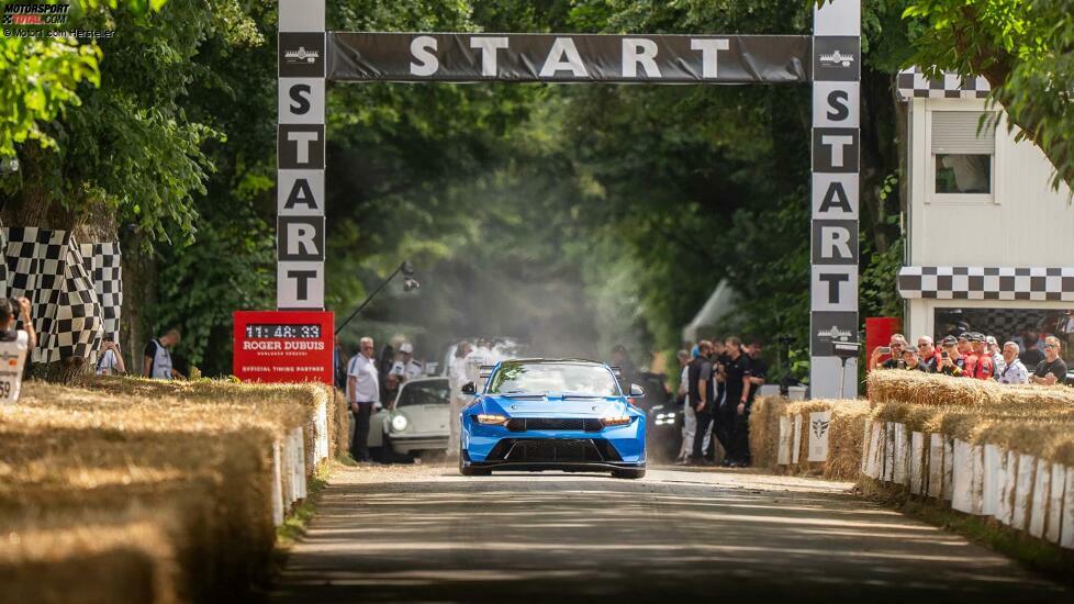 Ford Mustang GTD Indulgent Blau