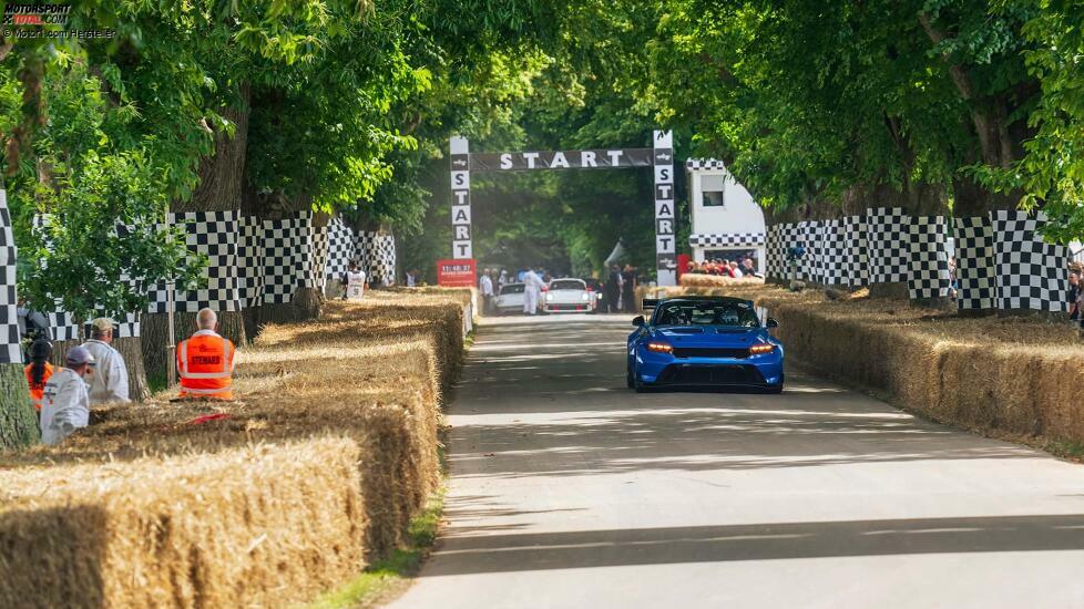 Ford Mustang GTD Indulgent Blau