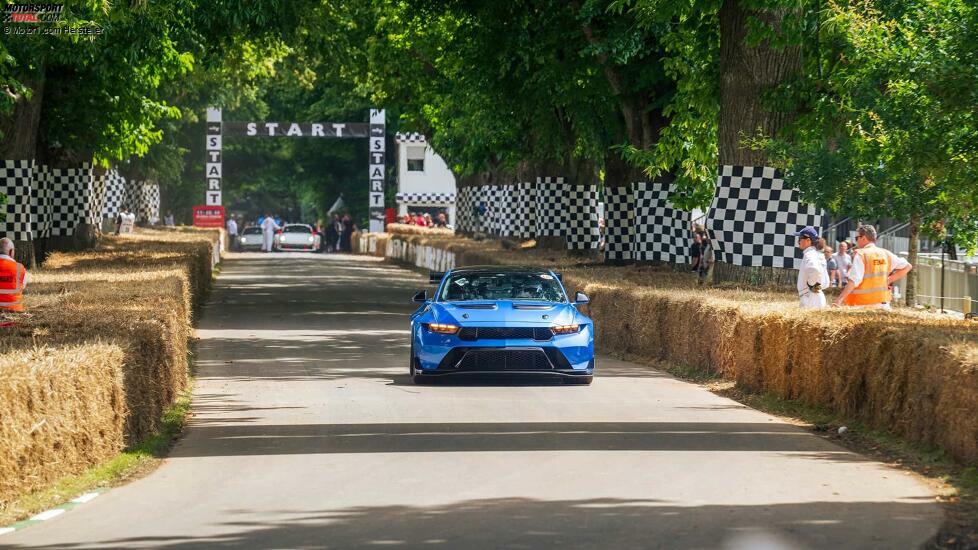 Ford Mustang GTD Indulgent Blau