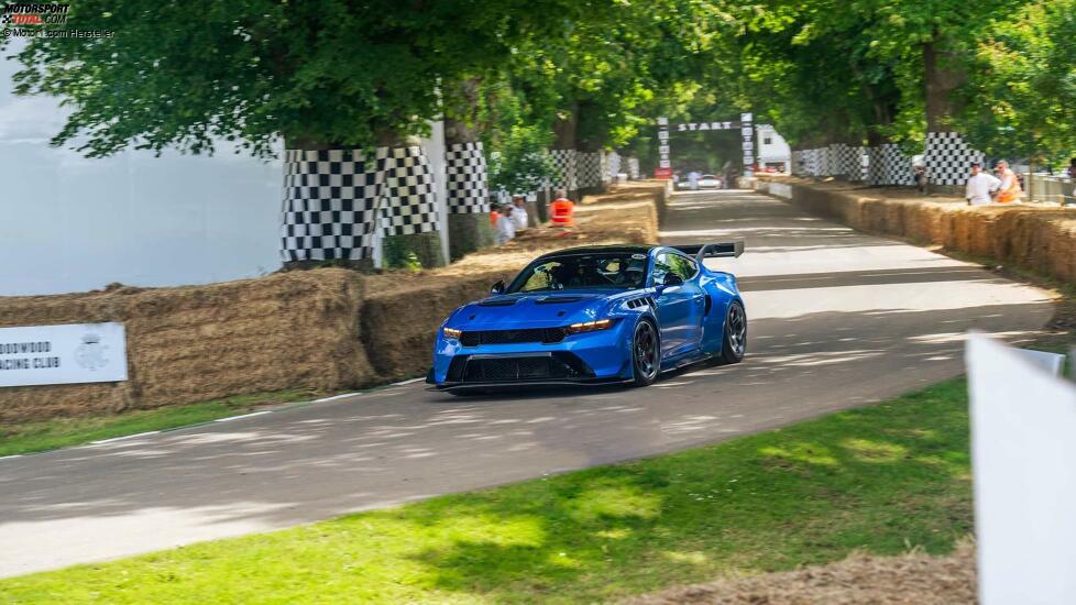 Ford Mustang GTD Indulgent Blau