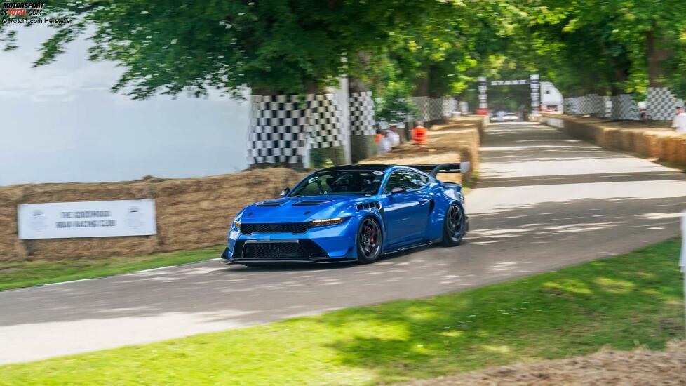 Ford Mustang GTD Indulgent Blau
