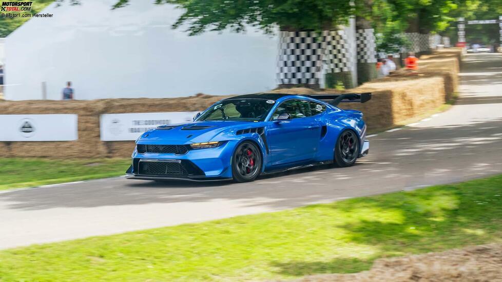 Ford Mustang GTD Indulgent Blau