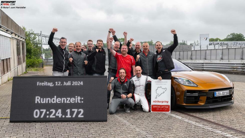 Neuer Panamera erzielt Rekordzeit auf der Nürburgring-Nordschleife