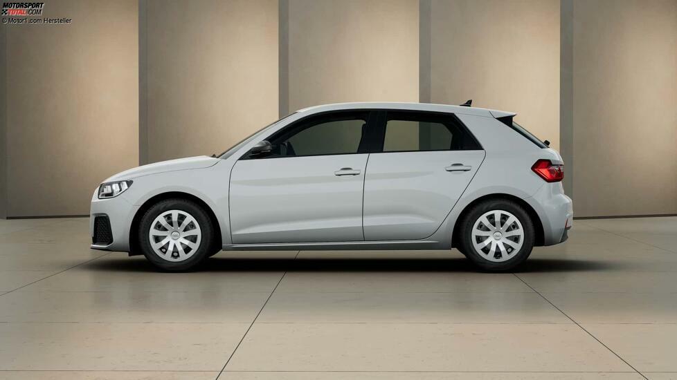 Audi A1 mit Stahlrädern