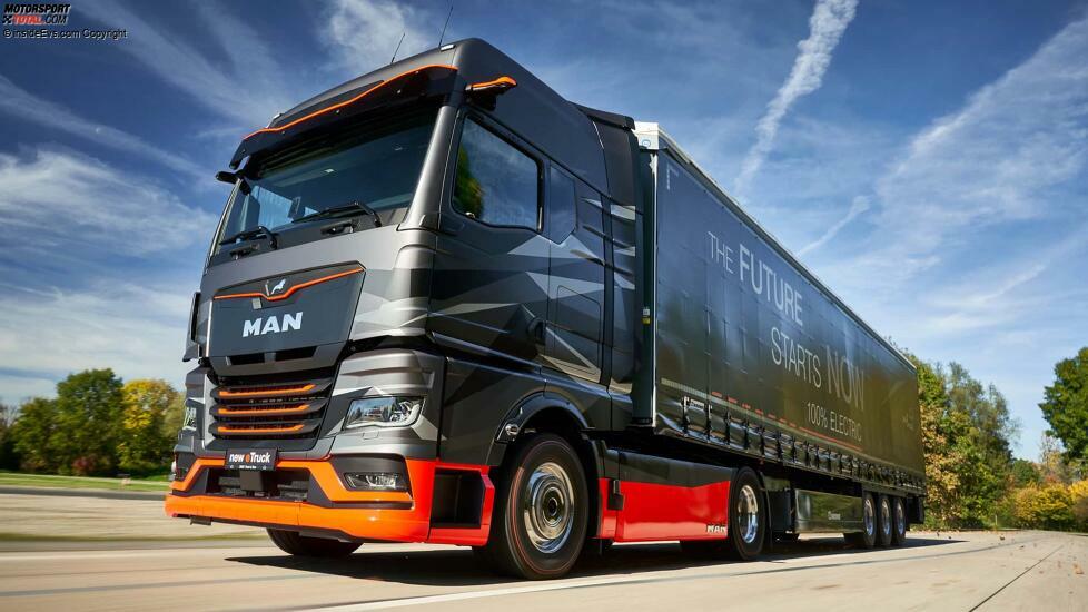 MAN eTruck: Der Elektrolaster steht kurz vor dem Verkaufsstart