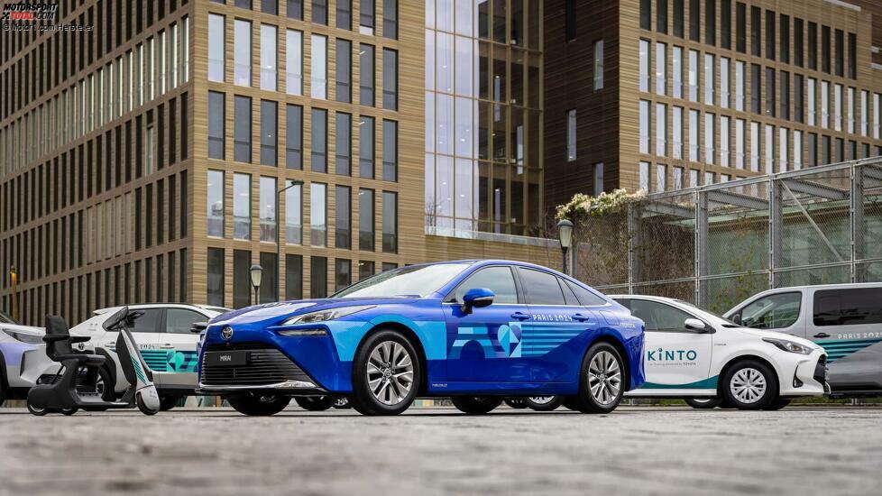 Toyota-Flotte für Paris 2024, Photo : André Ferreira