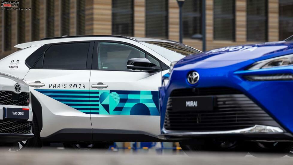 Toyota-Flotte für Paris 2024, Photo : André Ferreira