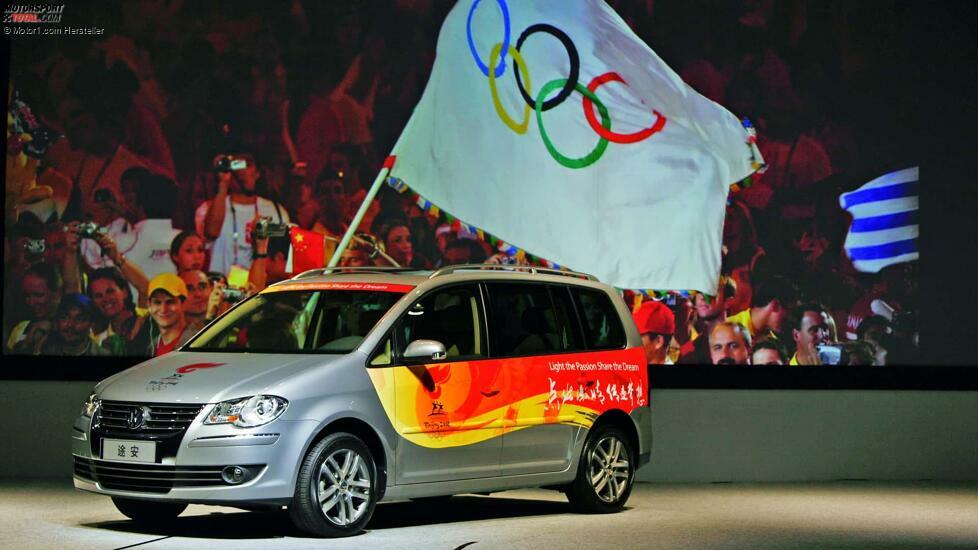 Volkswagen als Sponsor der Olympischen Spiele Peking 2008