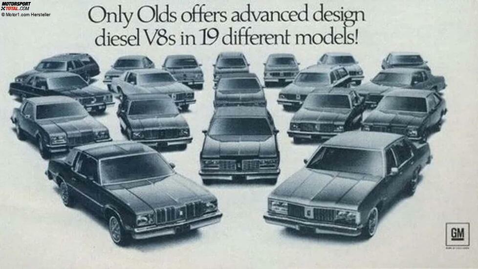 Oldsmobile Diesel-Anzeige