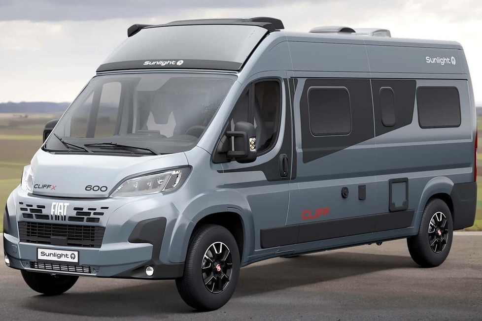 Sunlight präsentiert mit dem Cliff X ein neues Reisemobil für Sportler und zwei exklusive Jubiläumsmodelle anlässlich des 20-jährigen Bestehens der Marke