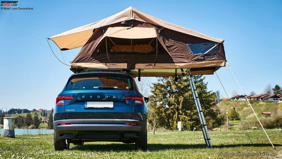 Urlaub mit Dachzelt: Darauf sollten Autofahrer achten