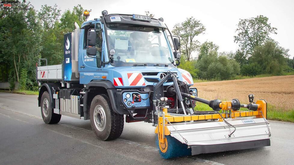 Unimog trifft Raupe: Erfolgreiches Entwicklungsprojekt für Wasserstoff-Verbrennungsmotor