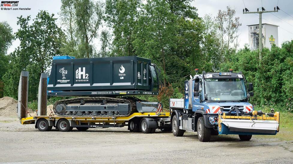 Unimog trifft Raupe: Erfolgreiches Entwicklungsprojekt für Wasserstoff-Verbrennungsmotor