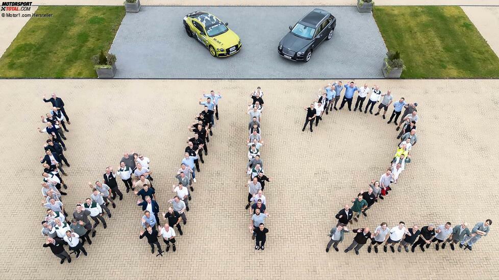Der letzte Bentley W12-Motor wird in Crewe von Hand gebaut