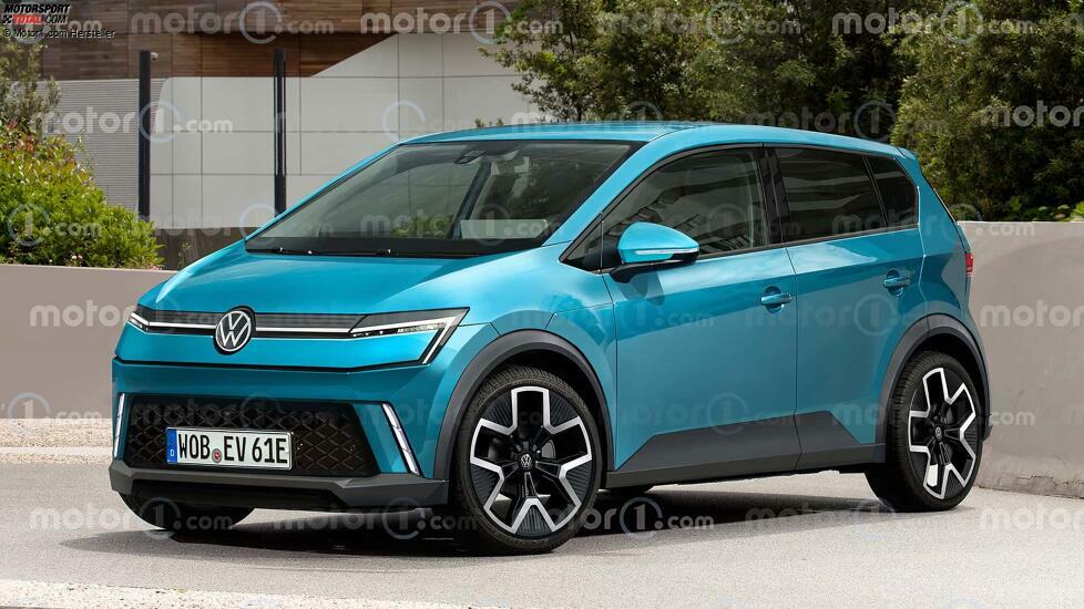Volkswagen ID.1 (2027) im Rendering von Motor1.com