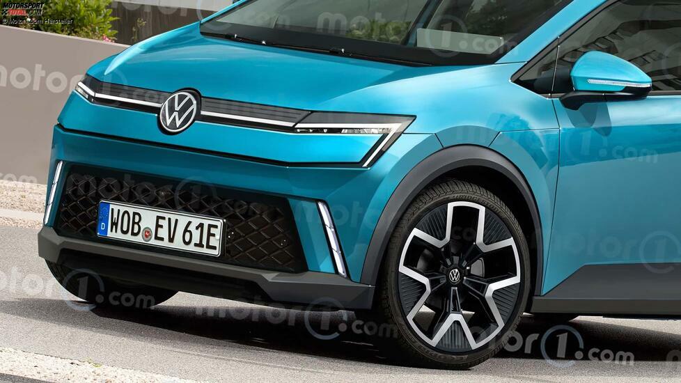 Volkswagen ID.1 (2027) im Rendering von Motor1.com