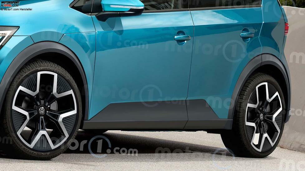 Volkswagen ID.1 (2027) im Rendering von Motor1.com