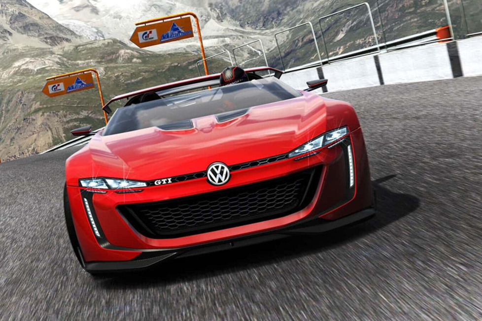 Vom Videospiel auf die Straße: Der VW GTI Roadster Vision Gran Turismo feierte in Sonys sechsten Teil der Rennspielserie Premiere