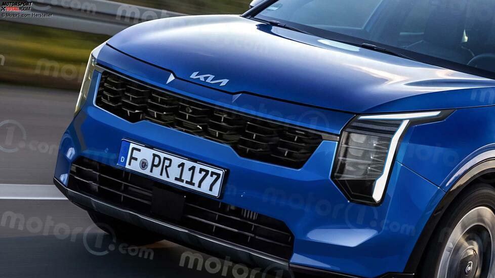Nuova Kia Sportage (2024), il render di Motor1.com