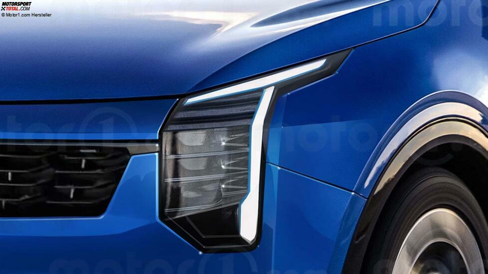 Nuova Kia Sportage (2024), il render di Motor1.com