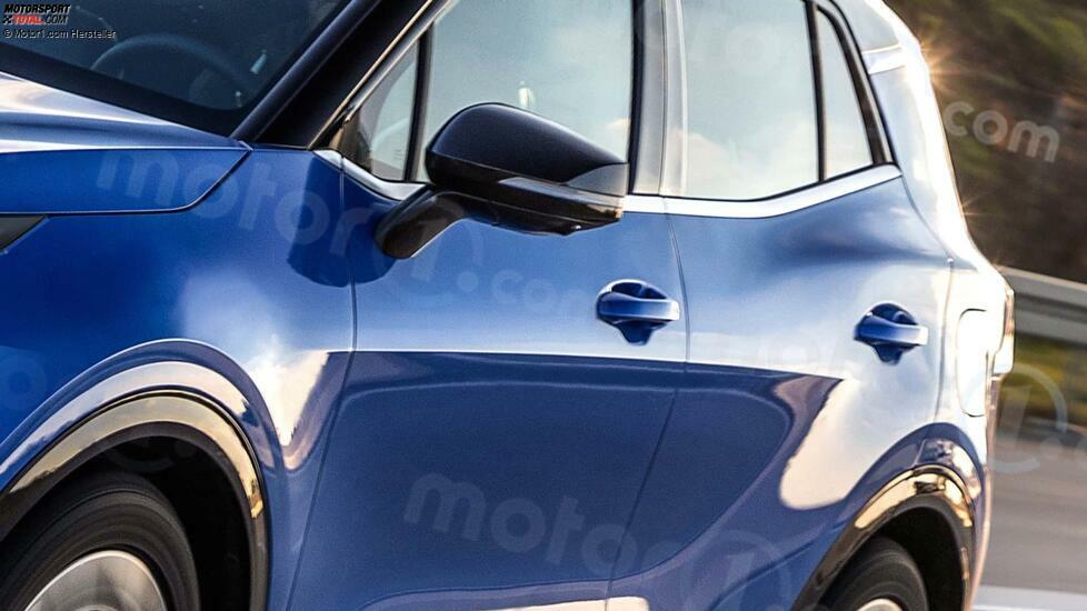 Nuova Kia Sportage (2024), il render di Motor1.com