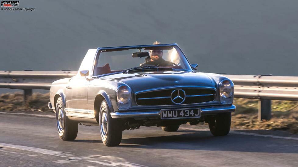 Everrati/Hemmels Mercedes SL (Elektroumbau): Fahraufnahme