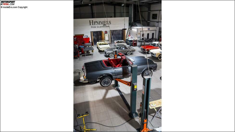 Everrati/Hemmels Mercedes SL (Elektroumbau)