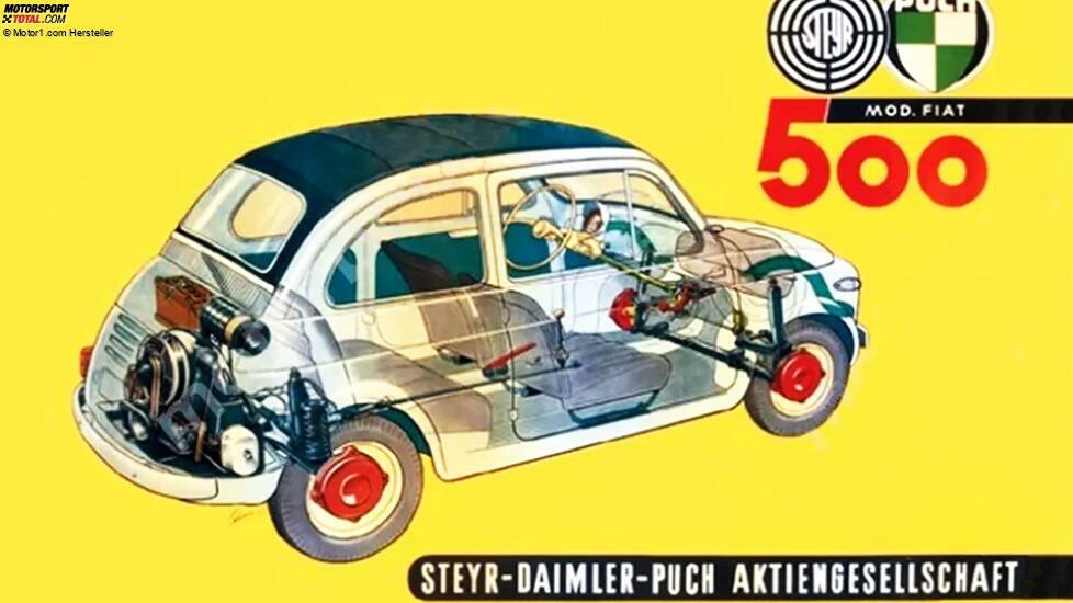 Puch 500 - Italienisches Fiat-Modell gewann österreichischen Motor