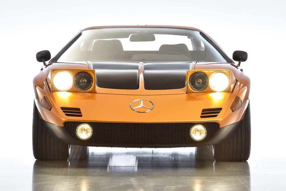 1969 sorgte der Mercedes C 111 auf der IAA für Erstaunen - Neben dem keilfömigen Form überraschte vor allem der Wankel-Mittelmotor