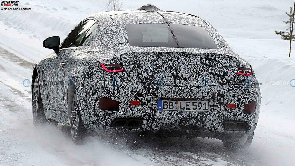 Mercedes-AMG CLE 63 Coupé Erlkönig vom März 2023
