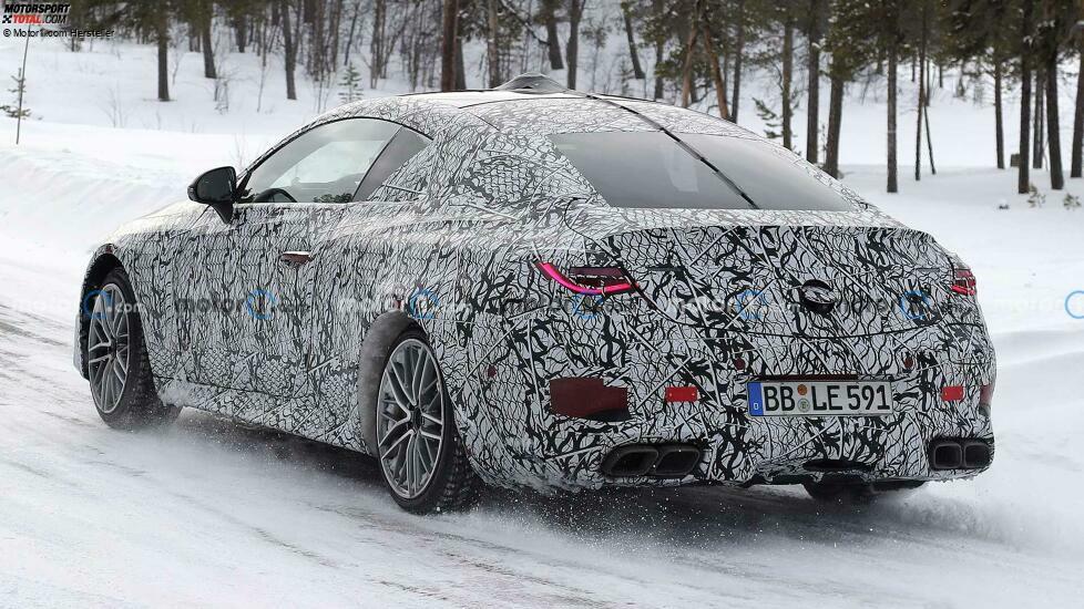 Mercedes-AMG CLE 63 Coupé Erlkönig vom März 2023