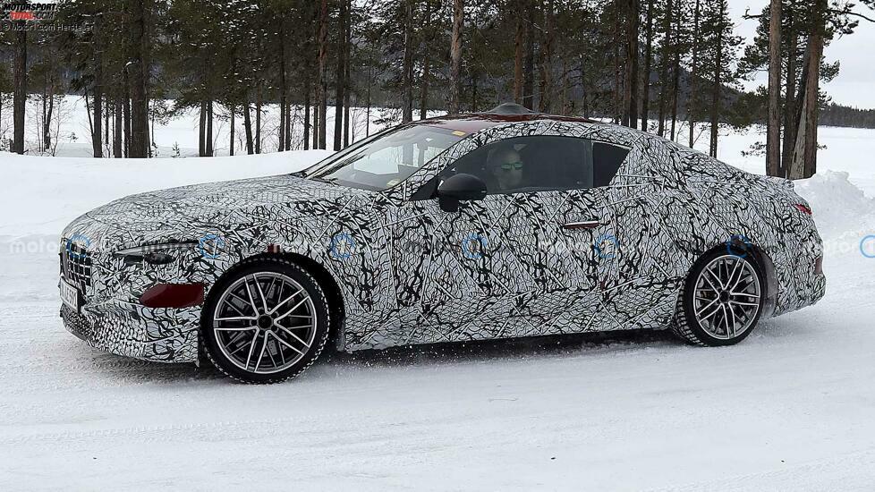 Mercedes-AMG CLE 63 Coupé Erlkönig vom März 2023