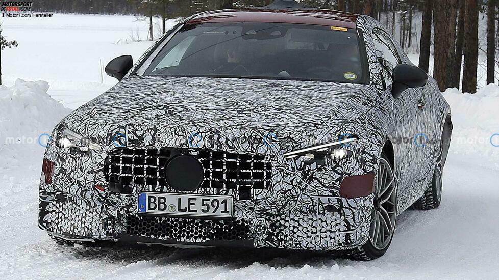 Mercedes-AMG CLE 63 Coupé Erlkönig vom März 2023