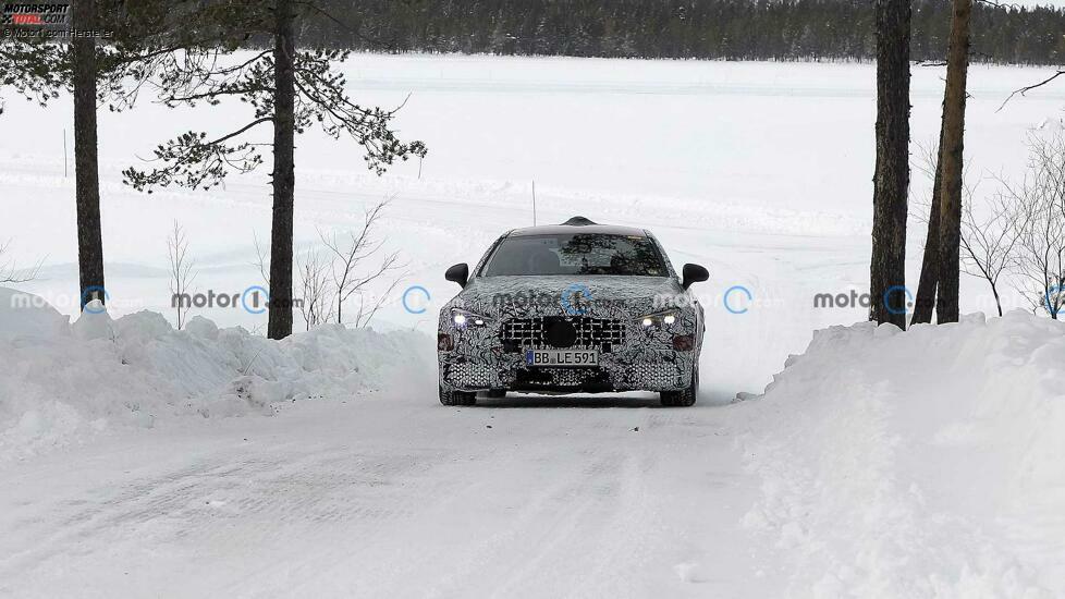 Mercedes-AMG CLE 63 Coupé Erlkönig vom März 2023