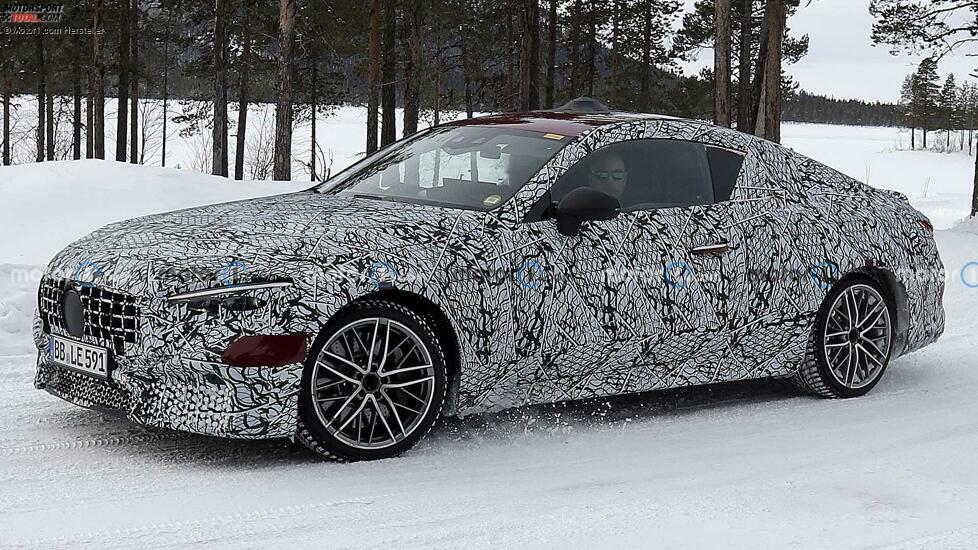 Mercedes-AMG CLE 63 Coupé Erlkönig vom März 2023