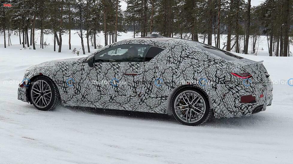 Mercedes-AMG CLE 63 Coupé Erlkönig vom März 2023