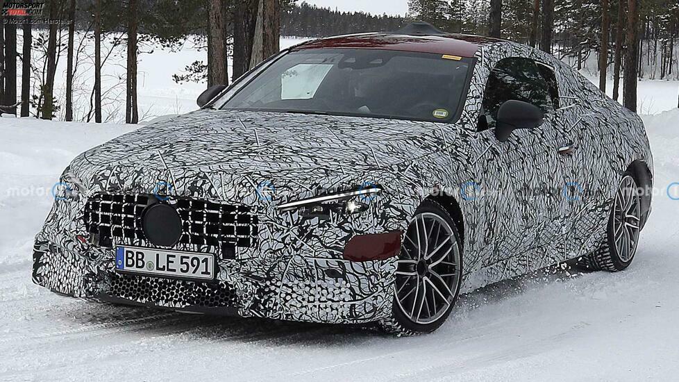 Mercedes-AMG CLE 63 Coupé Erlkönig vom März 2023