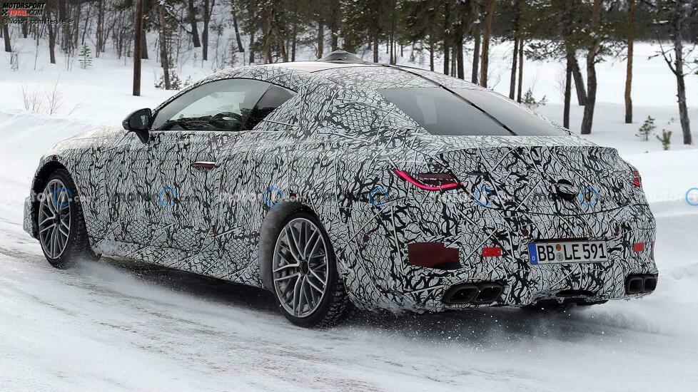 Mercedes-AMG CLE 63 Coupé Erlkönig vom März 2023