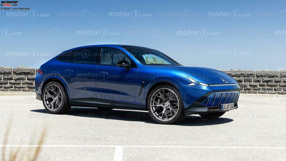 Mercedes-AMG SUV EV im Rendering von Motor1.com